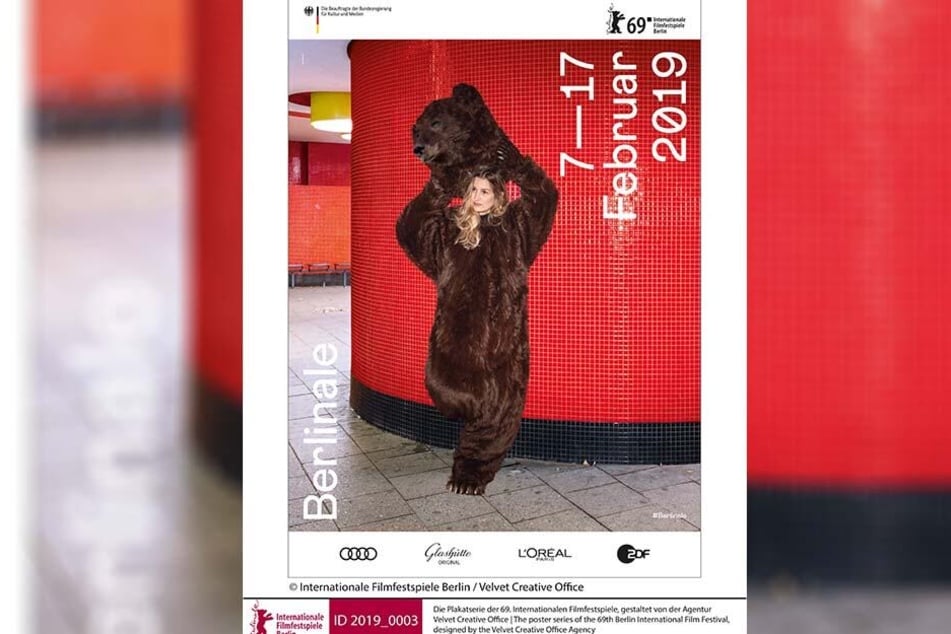 Almut im Bärenkostüm: Sie war das sächsische Gesicht der diesjährigen Berlinale.