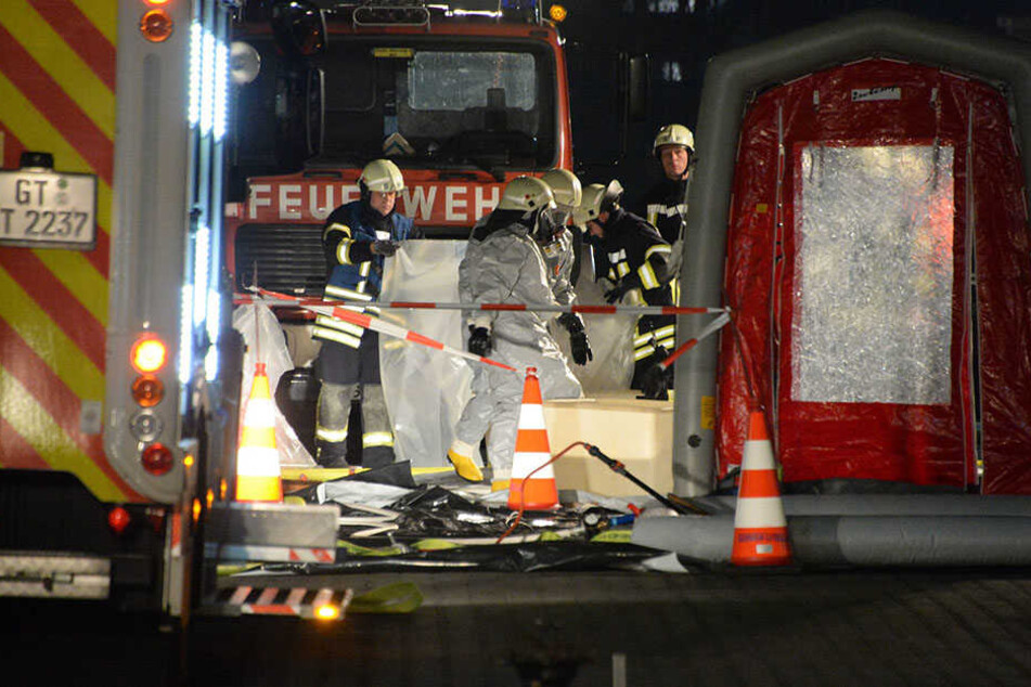 Bis gegen Mitternacht war die Feuerwehr im Einsatz.
