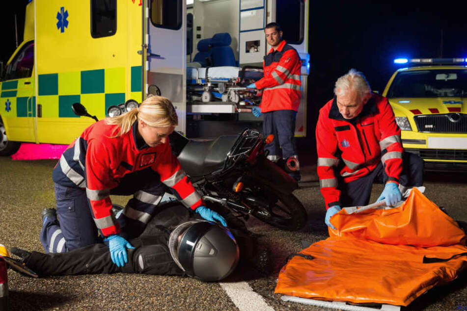 Tödlicher Unfall eines Motorradfahrers ereignete sich am Mittwoch (Symbolbild)