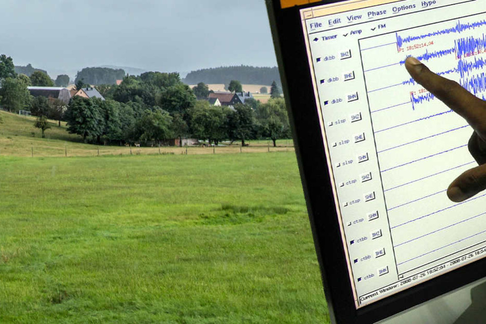 Westlich von Falkenstein lag das Epizentrum - in neun Kilometer Tiefe.