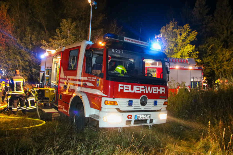 Die Feuerwehr musste am Donnerstagabend auf das Gelände des Schlosses Dammsmühle ausrücken.