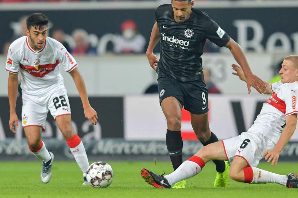 Den Willen konnte man dem VfB im Duell gegen die SGE nicht absprechen.