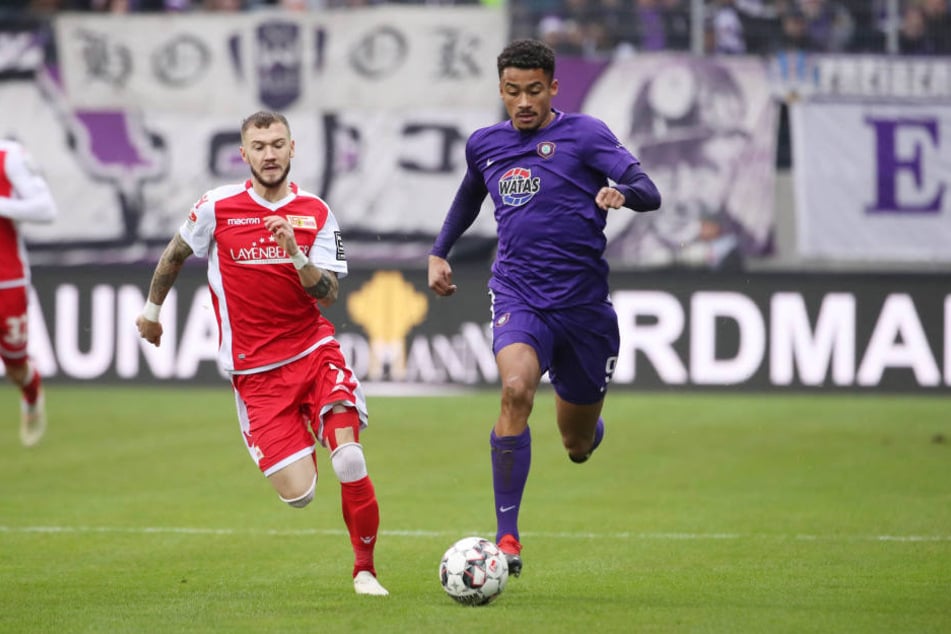 Emmanuel Iyoha ist im Spiel gegen Union Berlin fast 12,5 Kilometer gesprintet.