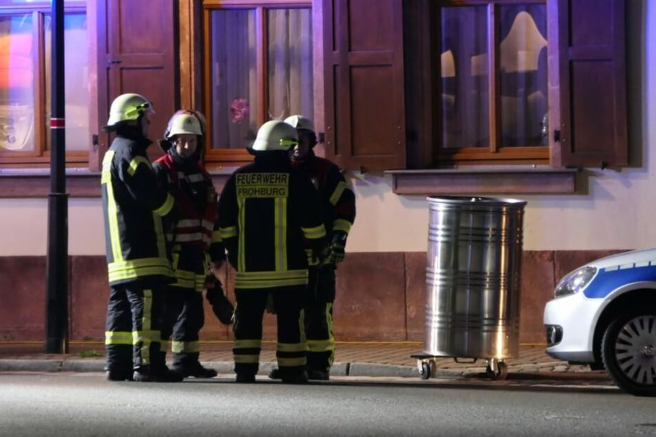Feuerwehreinsatz in Bad Lausick.