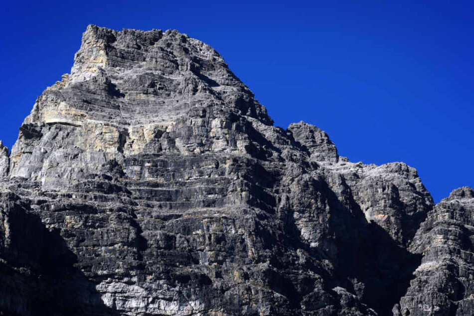Der Gipfel des Hochvogels droht auseinanderzubrechen.
