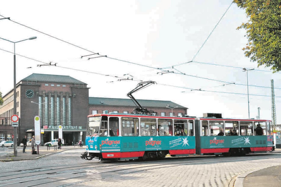 Der Zwickauer Bahnhofsvorplatz soll schöner werden.
