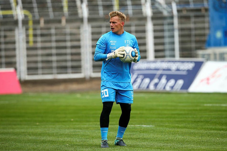 Hütete das FCL-Tor nach dem krankheitsbedingten Ausfall von Stammkeeper Benjamin Kirsten und kassierte drei Buden: Lukas Wenzel (20).
