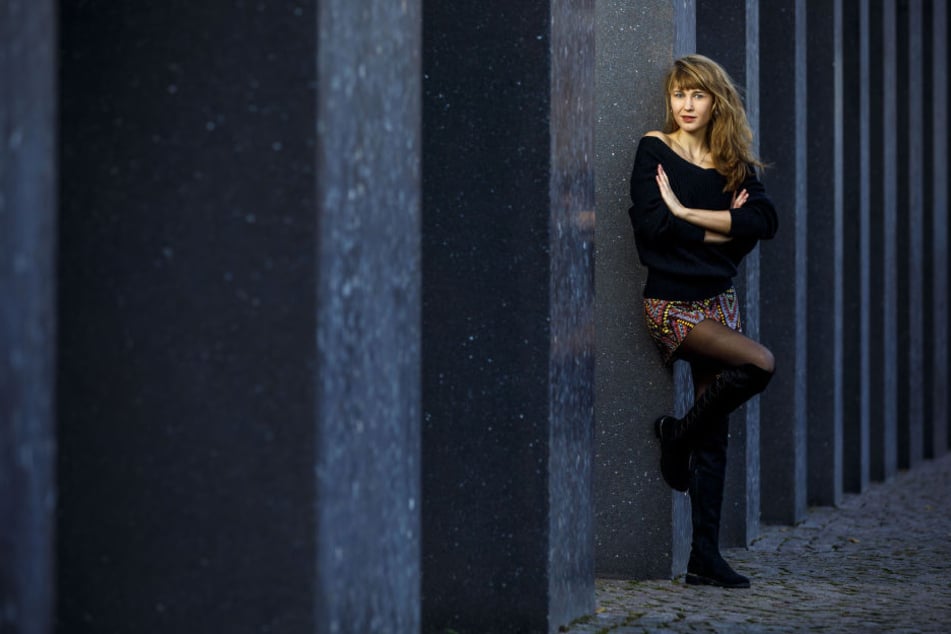 Model Julia Wolf (25) macht in Mittweida gerade ihren Master-Abschluss.