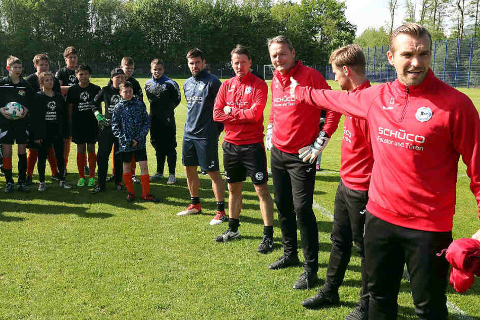 Am Mittwoch besuchten die Special Olympics den DSC.