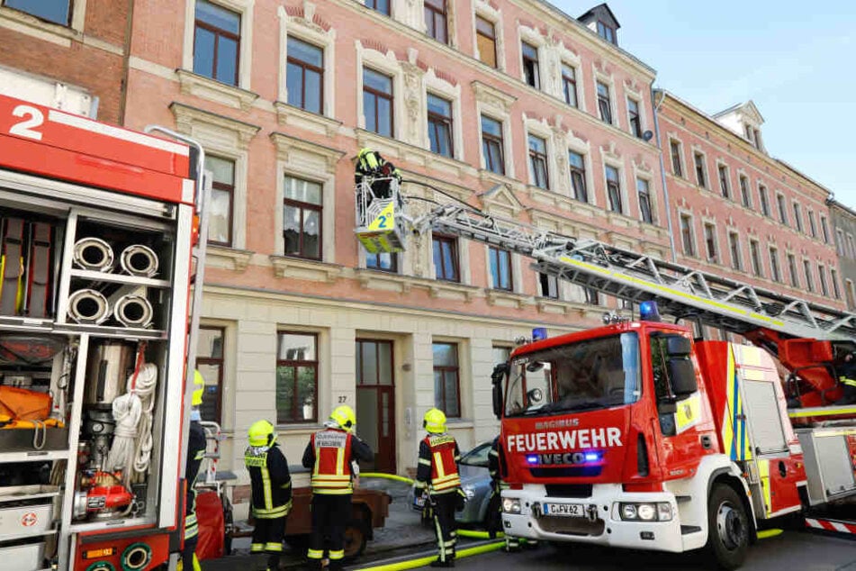 Die Feuerwehr konnte den Brand auf dem Sonnenberg schnell löschen.