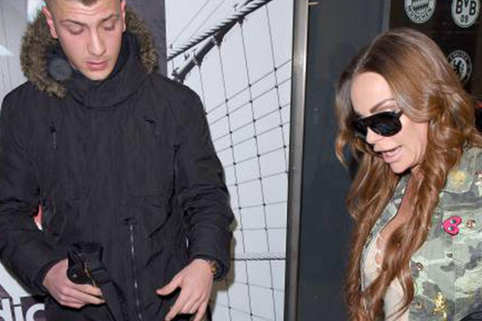 Emir (22) brachte Gina-Lisa (30) noch zum Flughafen. Bei Ankunft in Australien soll aber schon Schluss gewesen sein. Hä?
