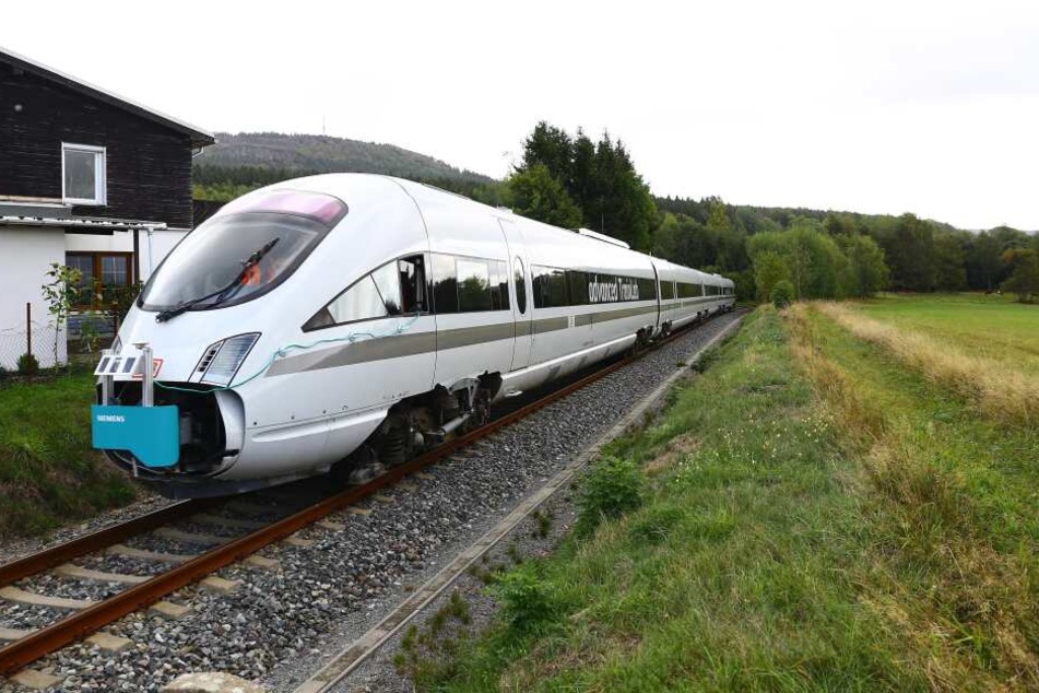 Der Forschungszug ist auch in den nächsten Tagen noch im Erzgebirge unterwegs.