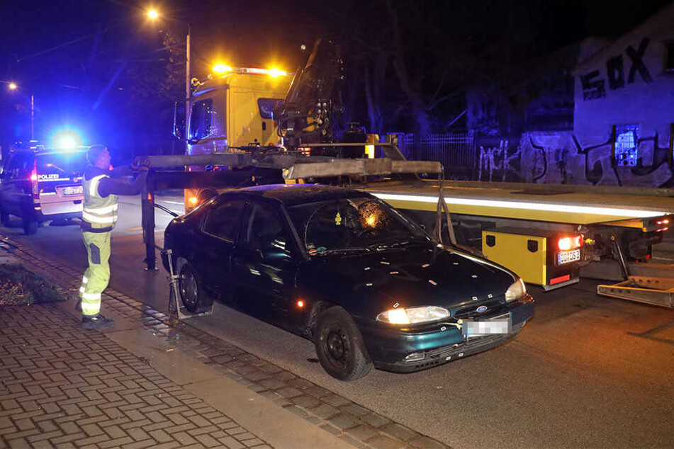 Am Samstagabend hat sich ein Unfall auf der Leipziger Straße in Höhe des Alten Schlachthofs ereignet.
