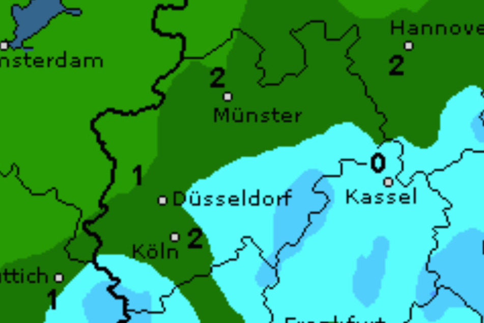 Bei Temperaturen zwischen -6 Grad und höchsten +2 Grad bleibt es kalt.