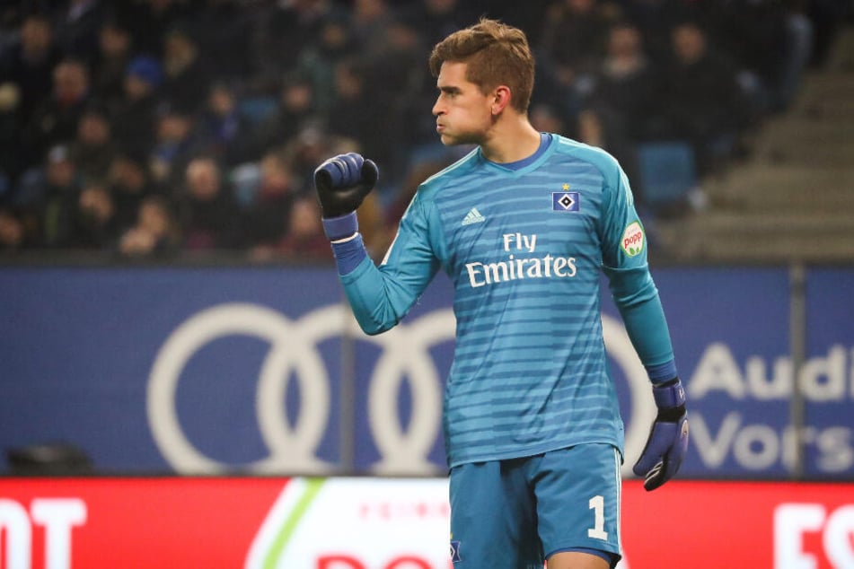 In der vergangenen Saison hütete Julian Pollersbeck äußerst erfolgreich das Tor des HSV.