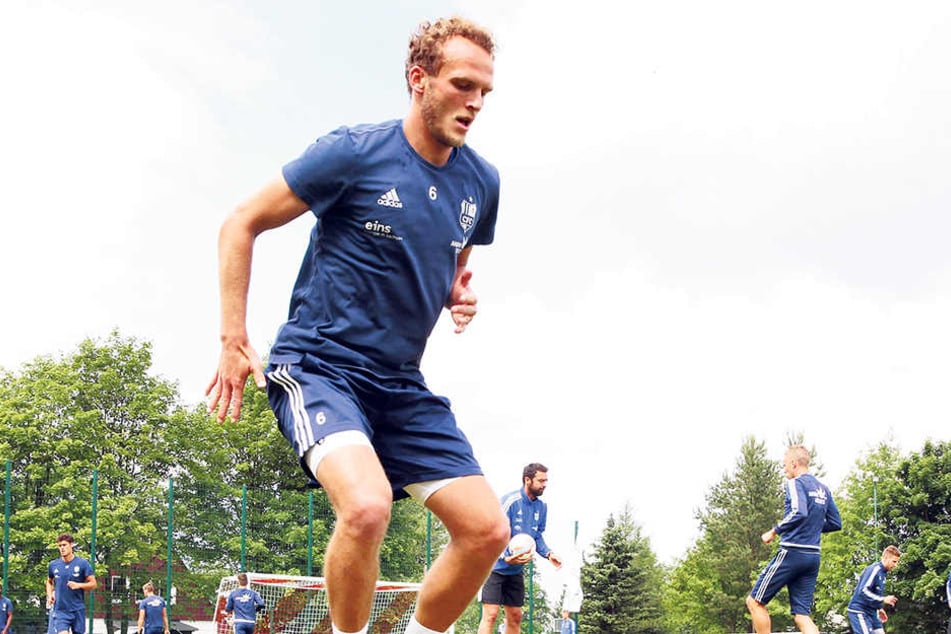 Routinier Julius Reinhardt wurde vom neuen CFC-Coach Horst Steffen als Führungsspieler auserkoren.