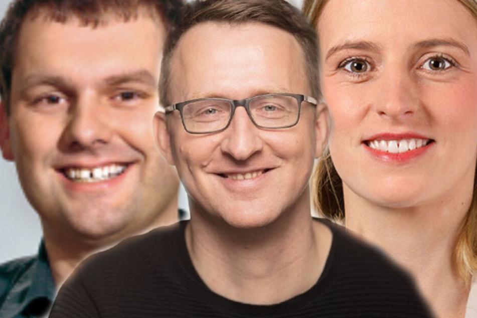 Unter anderem traten Christopher Zenker (SPD), Norman Volger (Bündnis 90/Die Grünen) und Franziska Riekewald (DIE LINKE) zur Wahl in den Leipziger Stadtrat an.