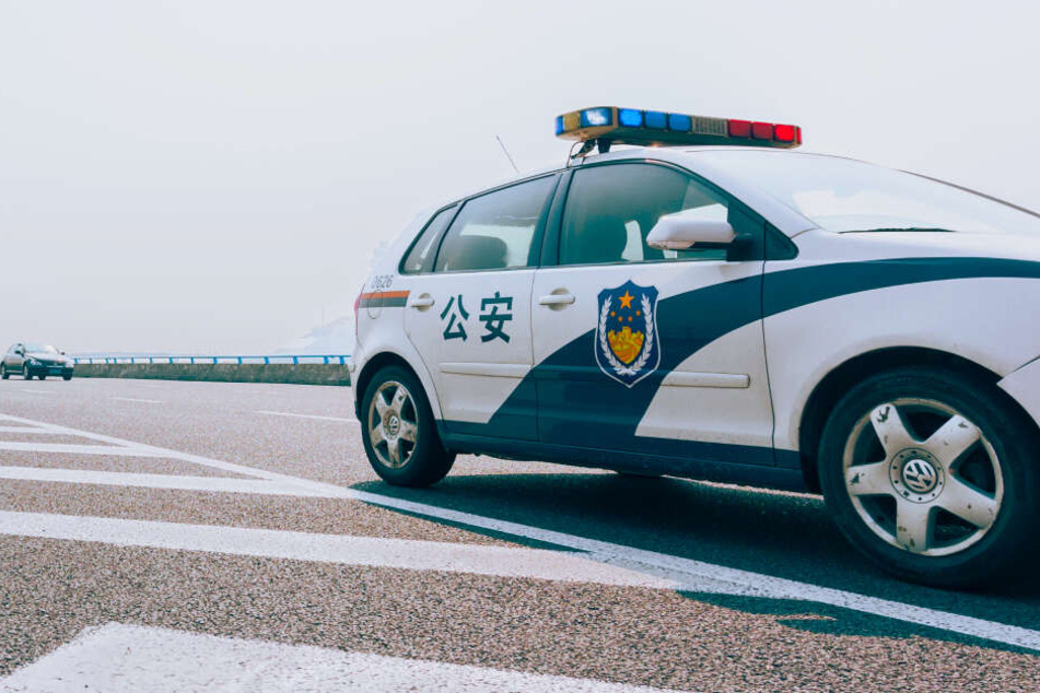 Die chinesische Polizei war sofort zur Stelle (Symbolbild).