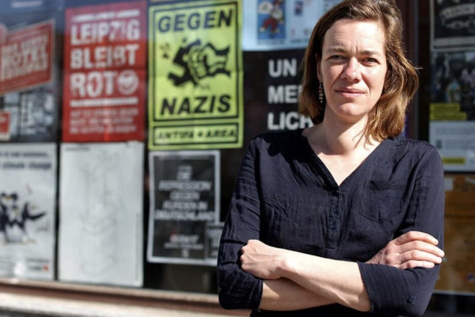 Stadträtin Juliane Nagel wurde von der Polizei aufgefordert, sich von der Tat zu distanzieren.