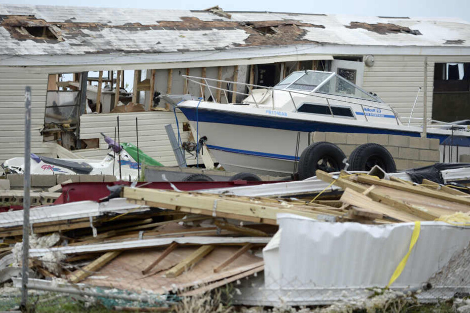 Ein Bild der Zerstörung: Hurrikan "Irma" richtete immense Schäden.