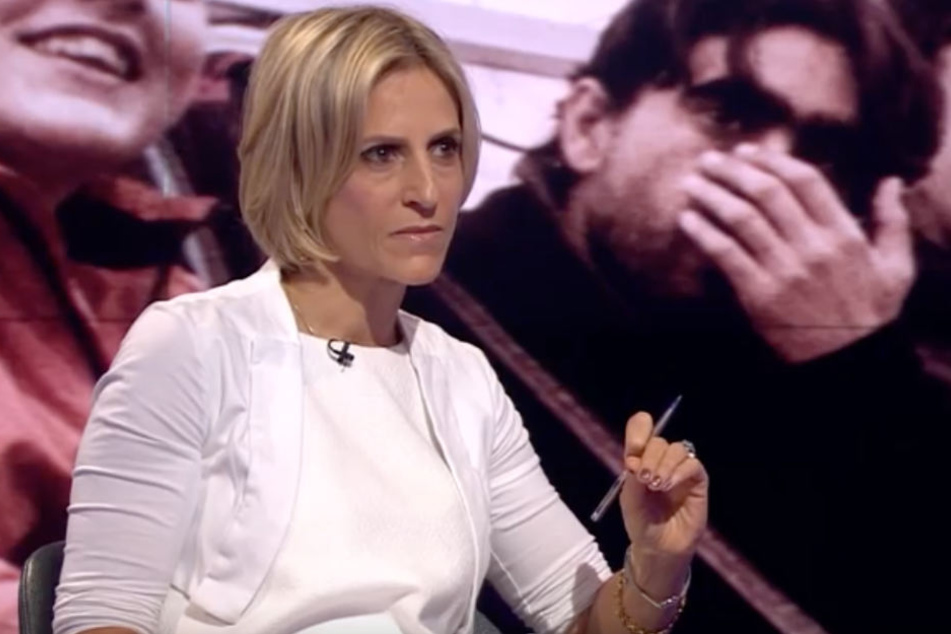 BBC-Moderatorin Emily Maitlis zeigte sich gut informiert und verbissen.