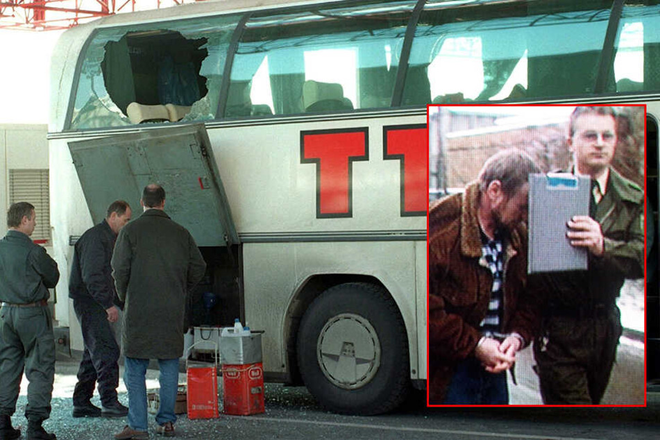 In diesem Bus hatte sich das Drama ereignet. Viktor D. (r.) kam trotzdem auf freien Fuß.
