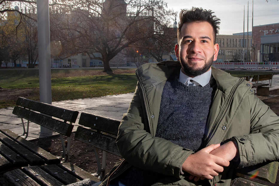 Flüchtling Anas Athweh (21) kämpft um seinen guten Ruf, hat mit der Bluttat nichts zu tun.