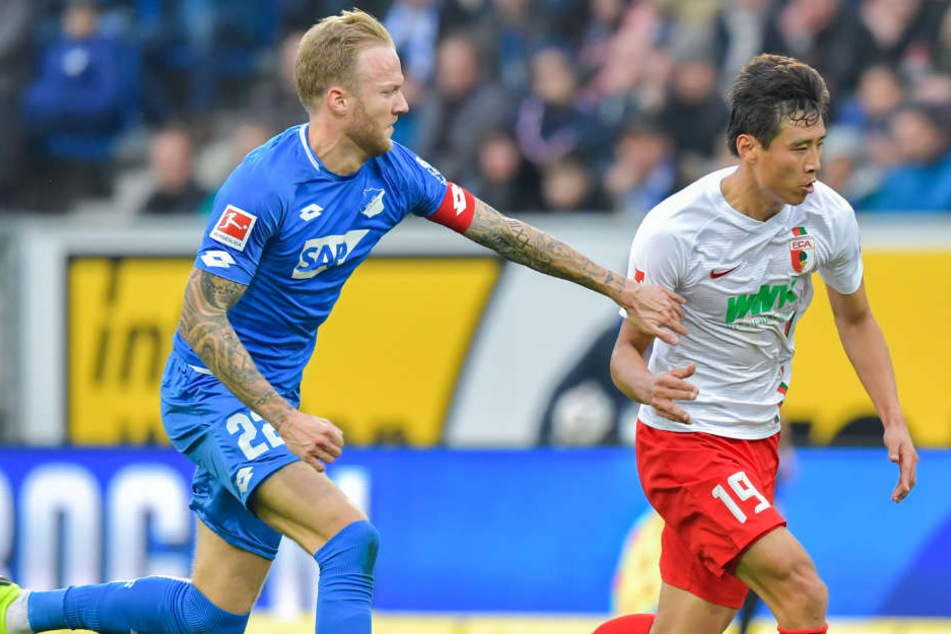 Die Hoffenheimer waren dem FC Augsburg im heutigen Spiel etwas überlegen.