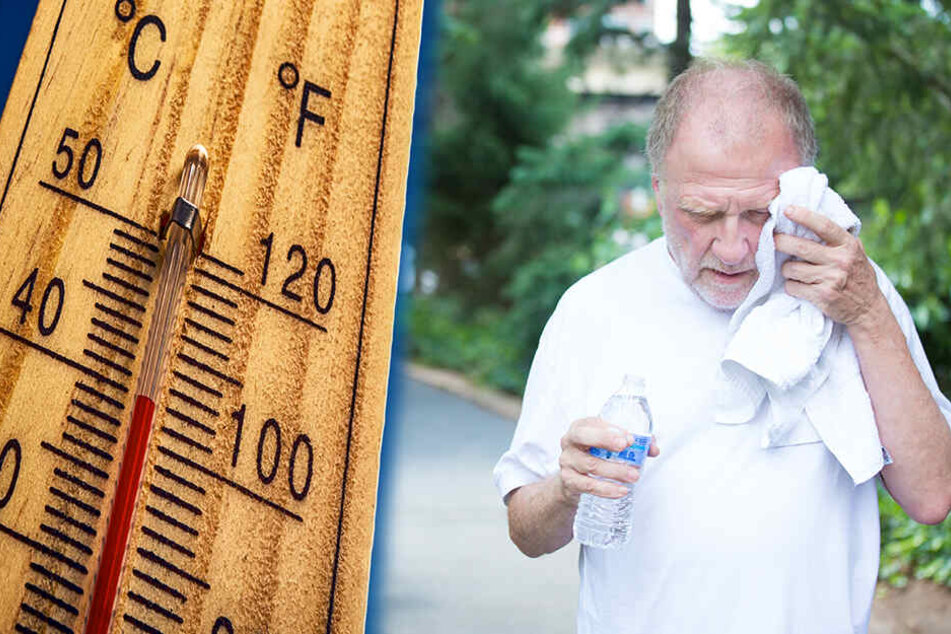 Gerade Senioren sollten bei sehr hoher Hitze auf ihren Wasserhaushalt achten!