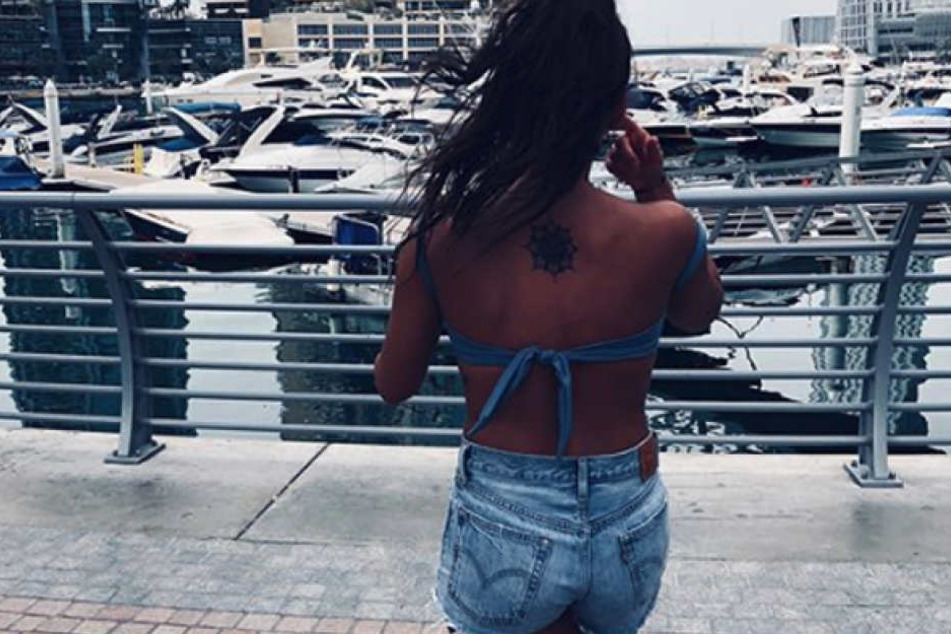 Sarah Lombardi (25) postet fleißig sexy Urlaubsfotos aus Dubai.