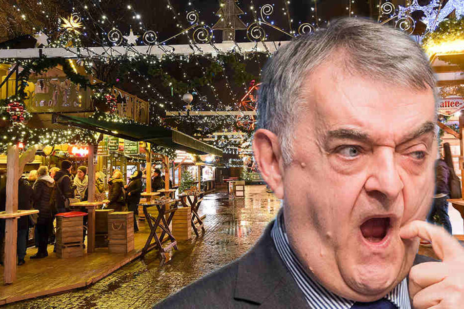 NRW-Innenminister Herbert Reul (65, CDU) wird auch weiterhin auf Weihnachtsmärkten unterwegs sein.