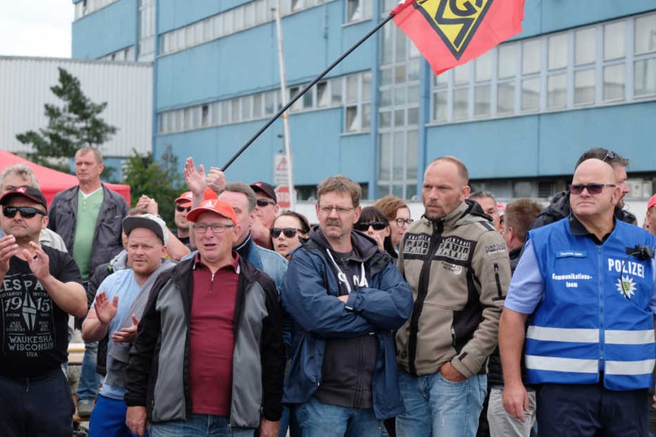 Am Donnerstag dauert der Streik bei der Neuen Halberg Guss bereits vier Wochen.