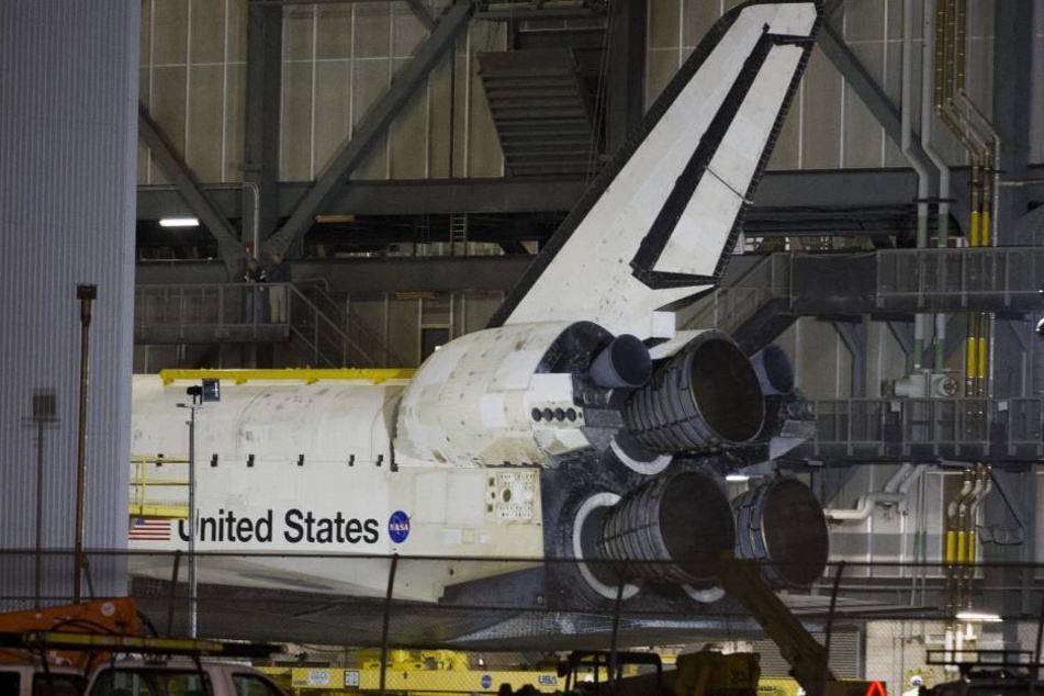 Wer auf den Mars will, braucht ordentlich Antrieb. Hier das Hinterteil eines Space-Shuttles (Symbolbild).
