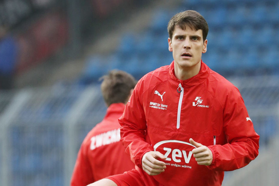 Jonas Acquistapace verlässt den FSV Zwickau.