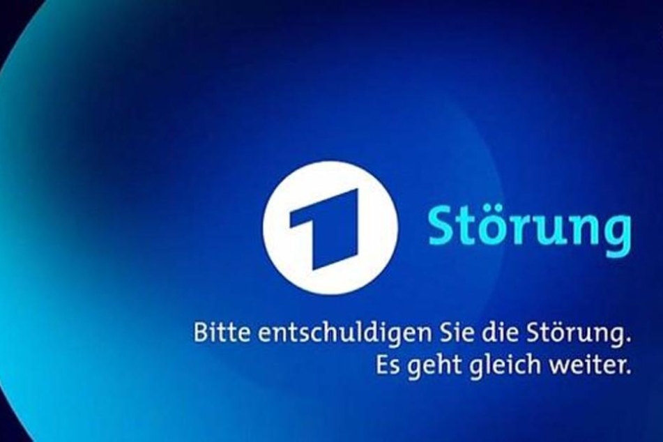 Rund zehn Minuten sahen Zuschauer von "Anne Will" das auf ihren Bildschirmen.