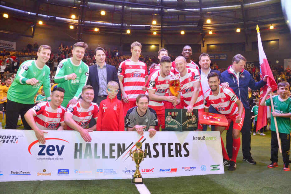 Der FSV Zwickau geht als Titelverteidiger in das Hallenmasters.