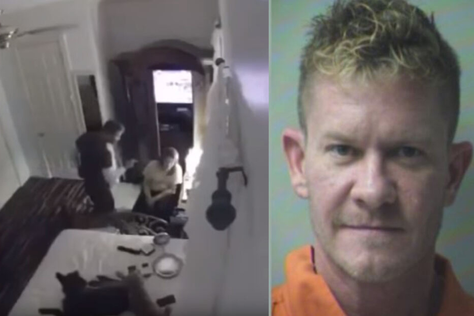 Damon Becnel wütet vor Familie und Hunden.