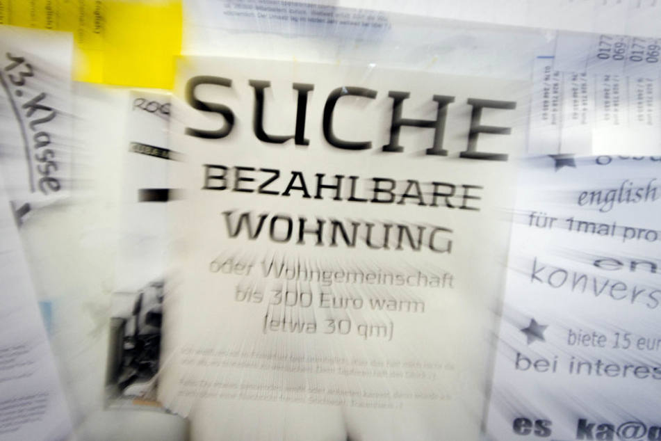 Laut einer Studie fehlen in Leipzig über 46.000 bezahlbare Wohnungen für Menschen mit vergleichsweise niedrigem Einkommen. (Symbolbild)