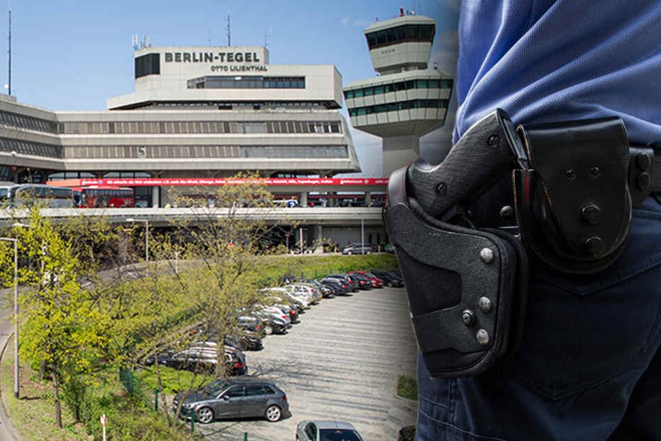 Großer Schreck am Terminal A. (Bildmontage)