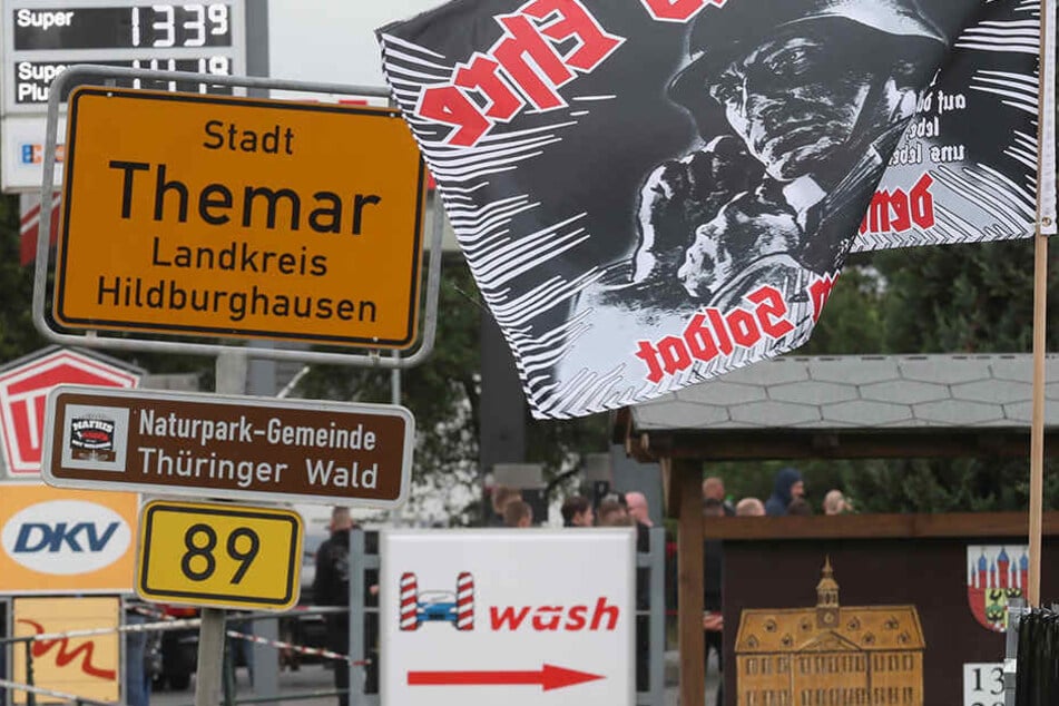 Im Juli kamen rund 7000 Rechte zu zwei Konzerten nach Südthüringen.