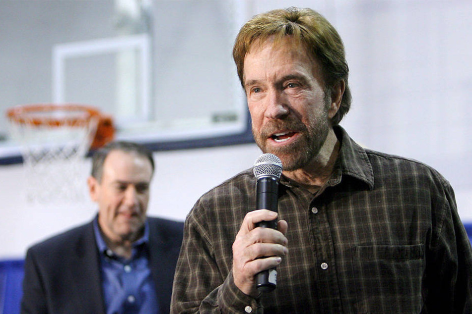 Chuck Norris wird am Freitag 77 Jahre alt.