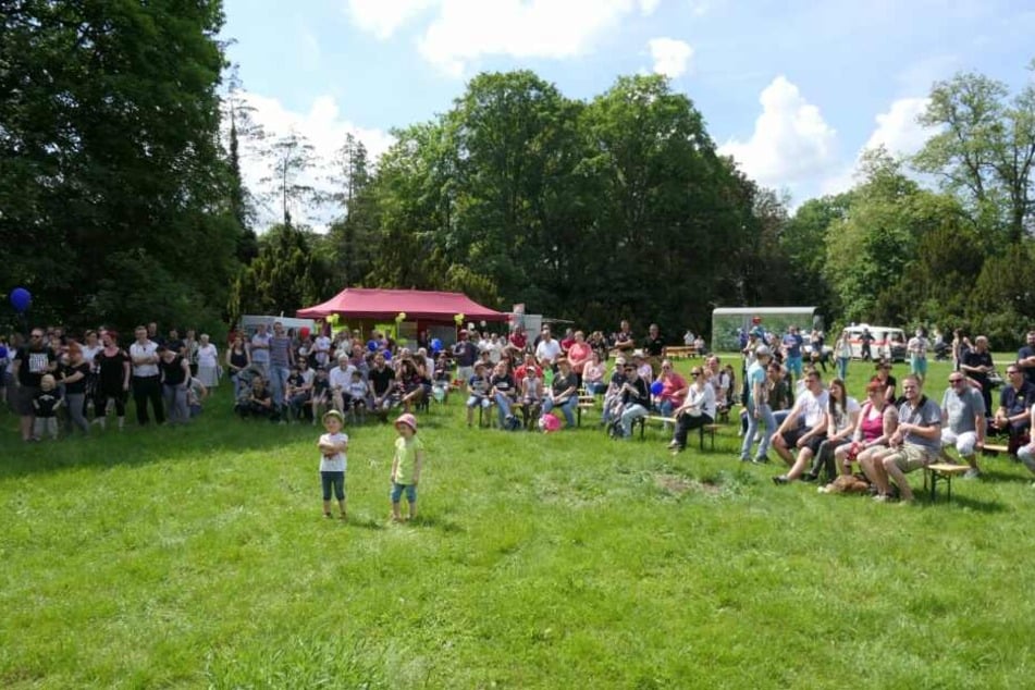Das Kinderhospiz "Bärenherz" veranstaltete am Samstag bereits zum zweiten Mal seinen Blaulichttag.