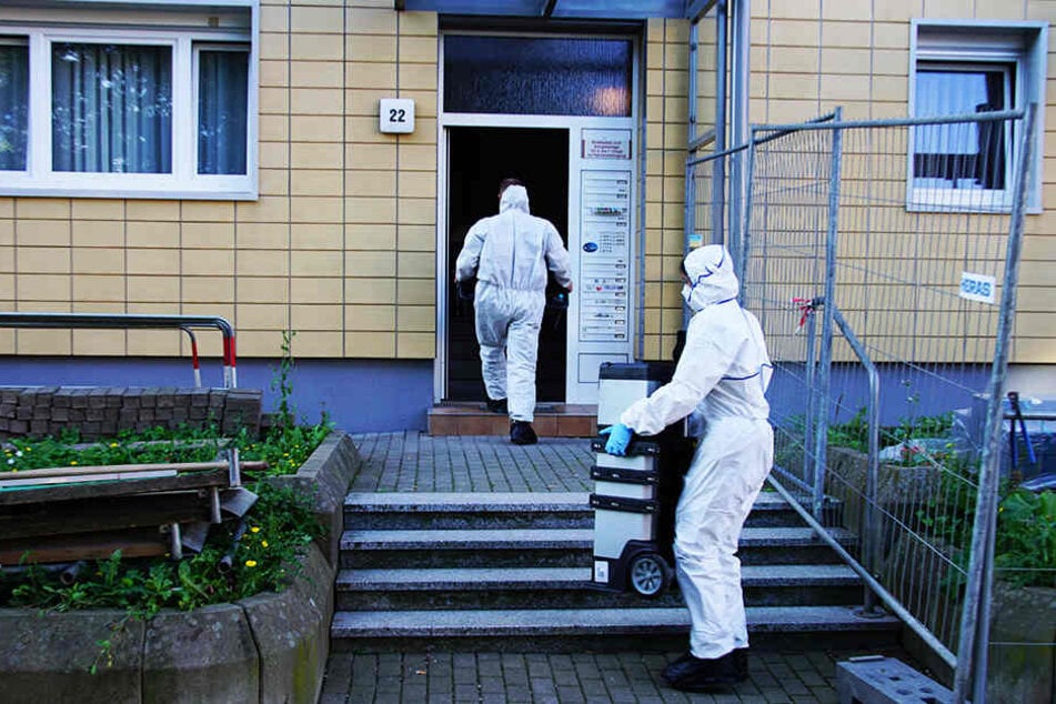 Die Tatortgruppe des Landeskriminalamtes war vor Ort.