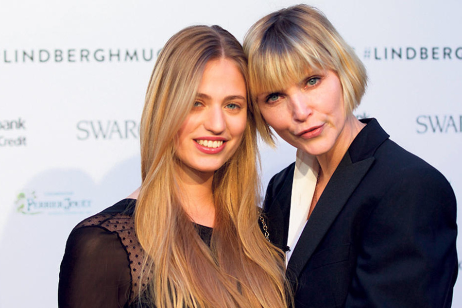 Models im Doppelpack: Cosima Auermann (20) und ihre Mama Nadja (46).
