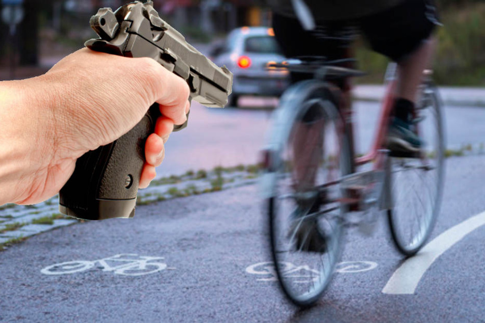Auf einen Radfahrer soll geschossen worden sein. (Symbolbild)