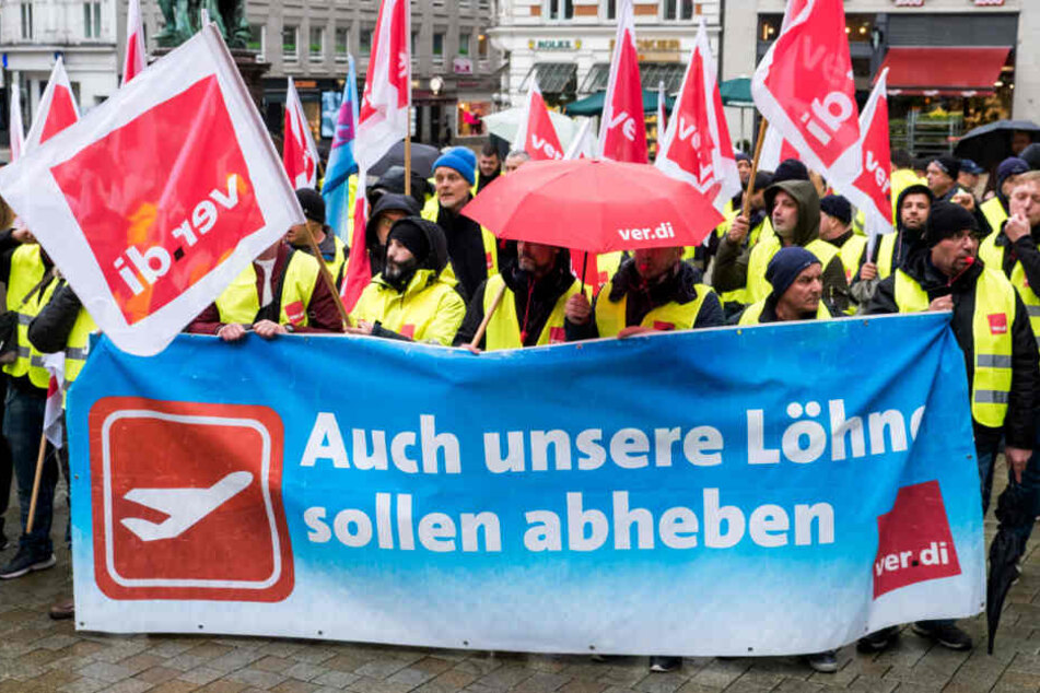Das Bodenpersonal streikte bereits in der vergangenen Woche.