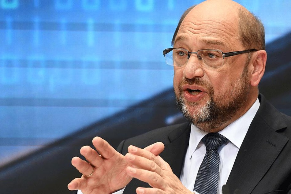 SPD-Kanzlerkandidat Martin Schulz (61) präsentiert am 16. Juli in Berlin seinen Zukunftsplan "Das moderne Deutschland - Zukunft, Gerechtigkeit, Europa"