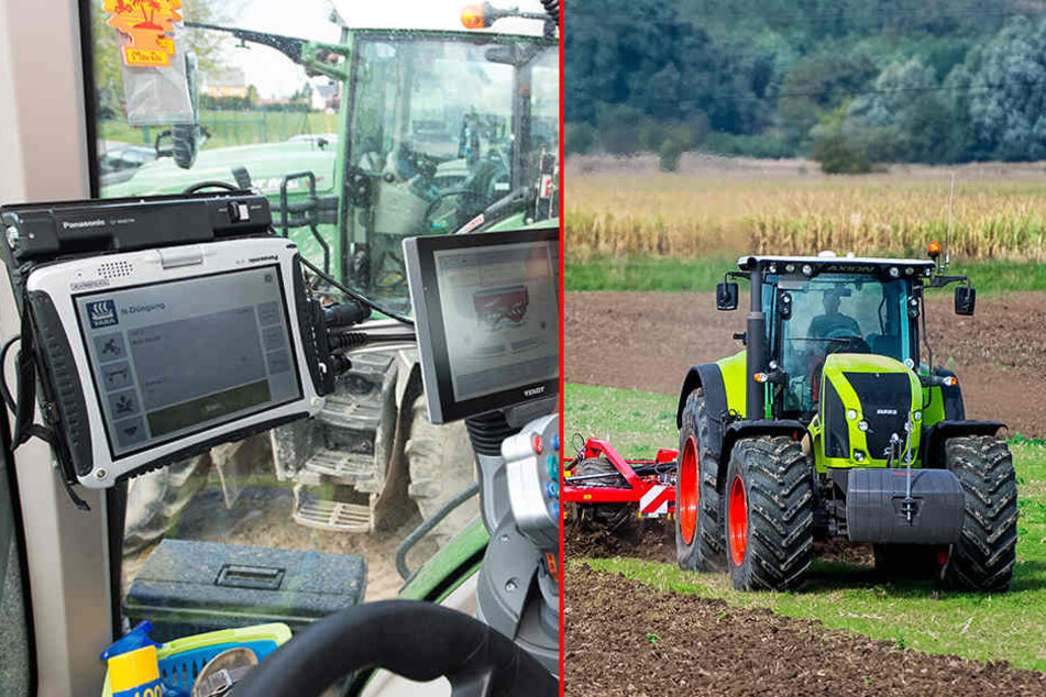 Seit Wochen treiben Diebesbanden im Leipziger Umland ihr Unwesen. Sie klauen die technische Ausstattung von landwirtschaftlichen Maschinen (Symbolbild).