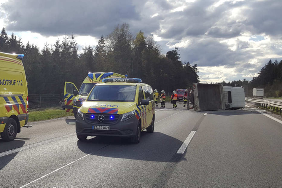 Auf der A4 kam es am Nachmittag zu einem Unfall.