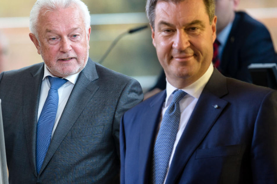 Wolfgang Kubicki (l.) glaubt nicht an einen Wahlerfolg für Markus Söder und die CSU.
